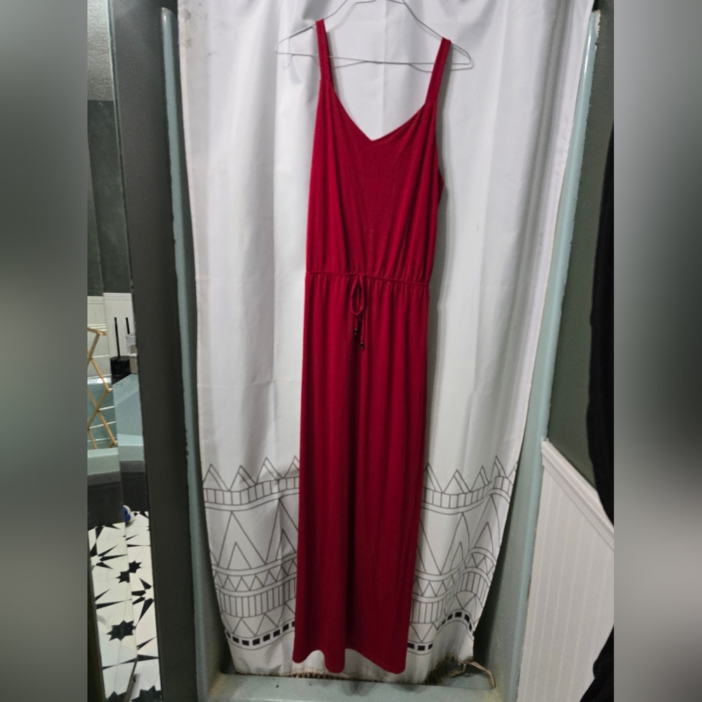 ❤️ Long red bodycon dress ❤️